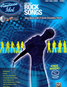 American Idol Presents Rock Songs (with CD) Vol. 5