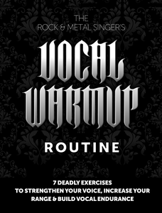 Rock & Metal Singer's Vocal Warm Up Routine MP3 by Jaime Vendera