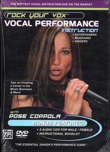 Rock Your Vox Vocal Performance Instruction (DVD)