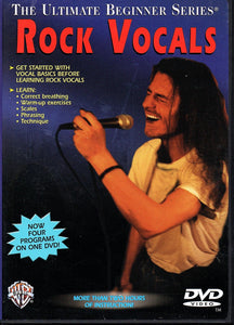 The Ultimate Beginner Series - Rock Vocals (DVD)
