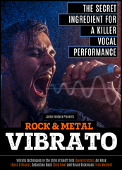 Rock & Metal Vocal Vibrato by Jaime Vendera (MP3)